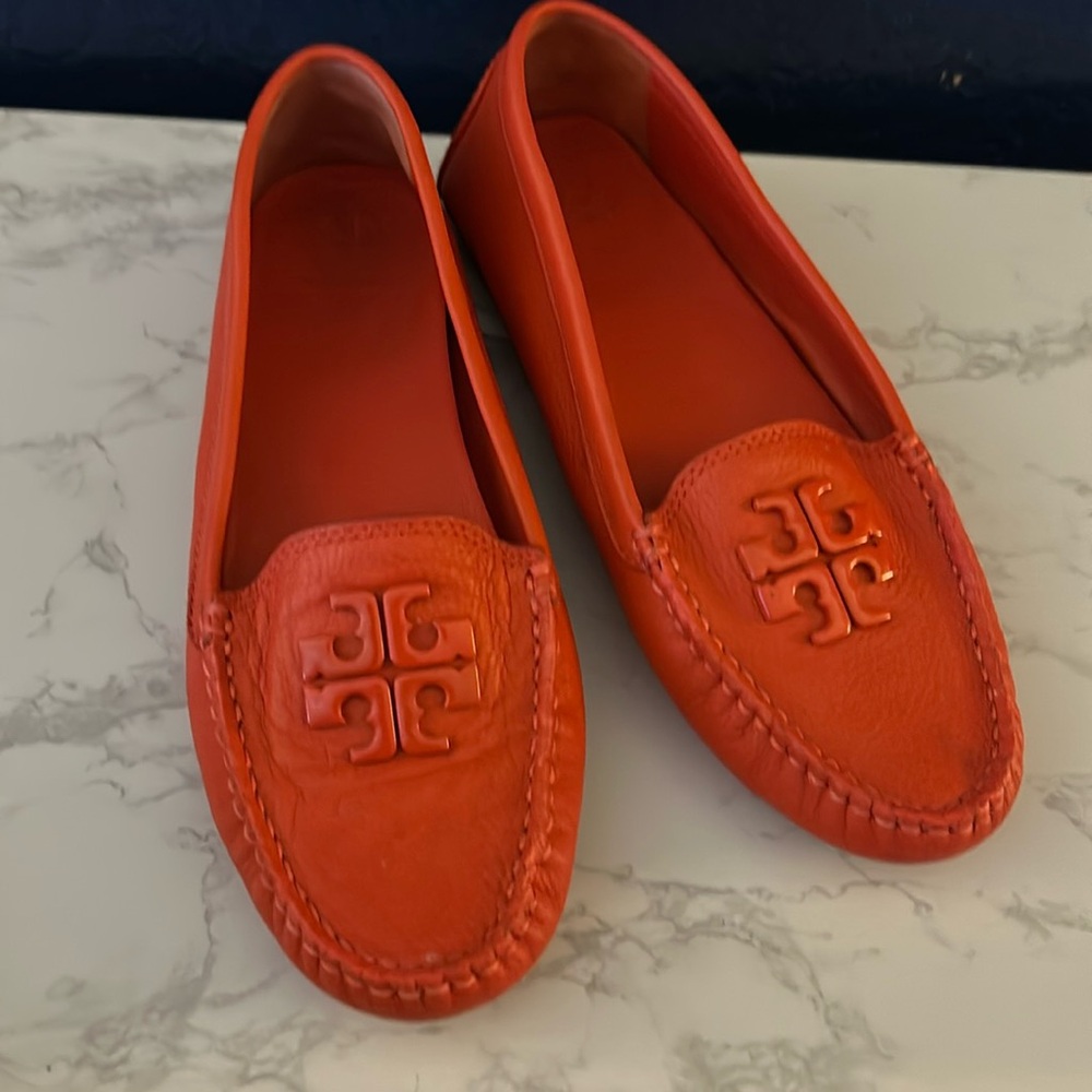 Tori Burch shoes used only couple times nice pair of summer looking loafers